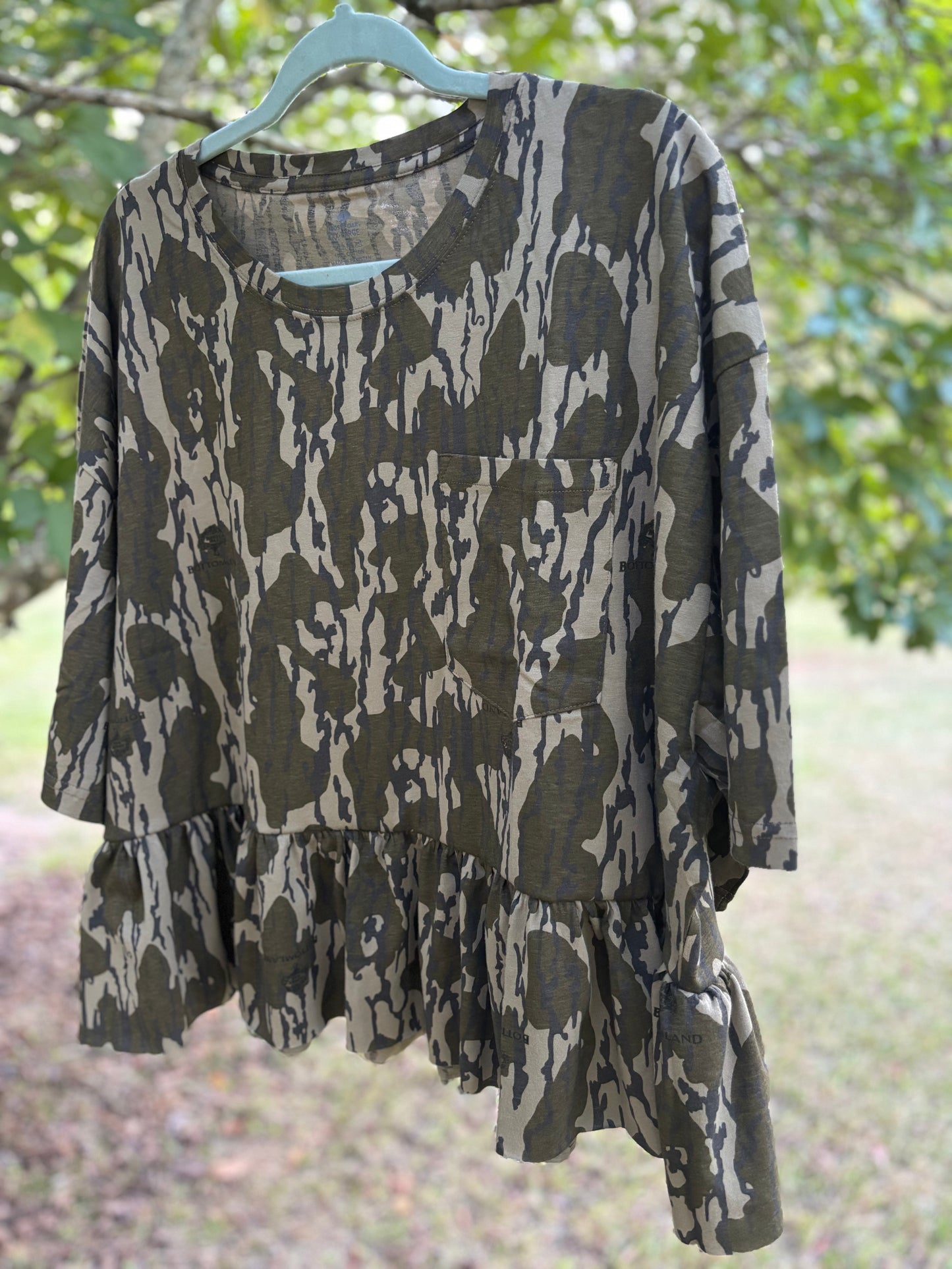 Camo Single Ruffle