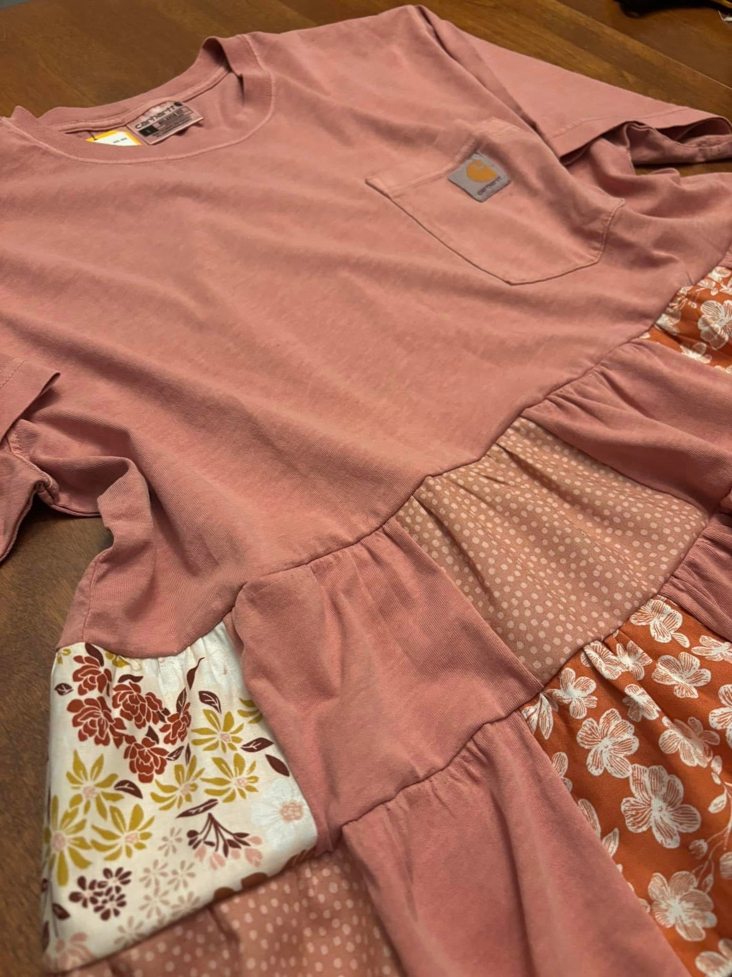 Short Sleeve Patchwork