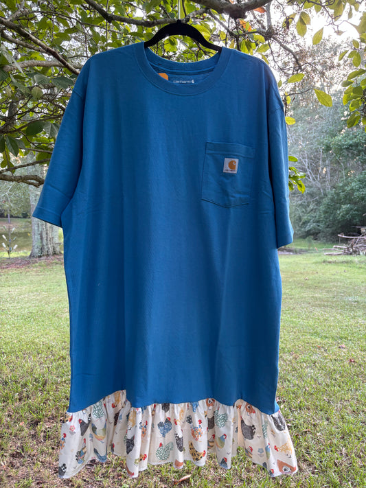 Boxy Single Ruffle Dress